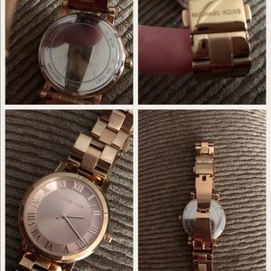 Micheal Kors rose gold watch
